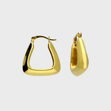 Handbag Hoop Earrings