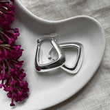 Handbag Hoop Earrings