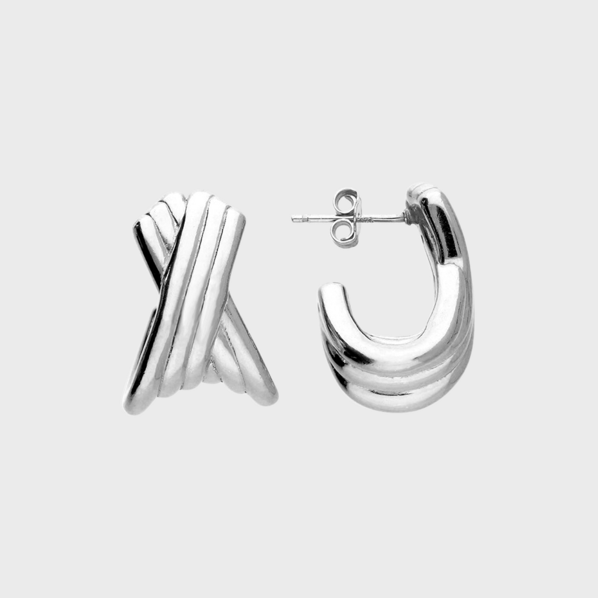 Crosswinds Stud Earrings