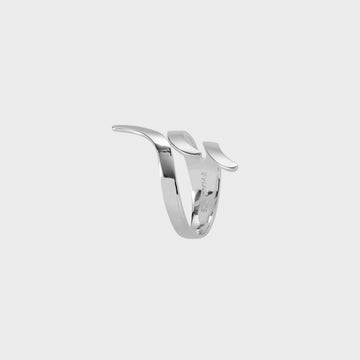 Silver Eternal Flame Ring - Adjustable Size Ring | FIYAH