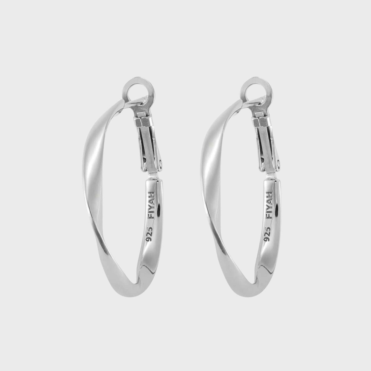 Twisted Hoop Earrings