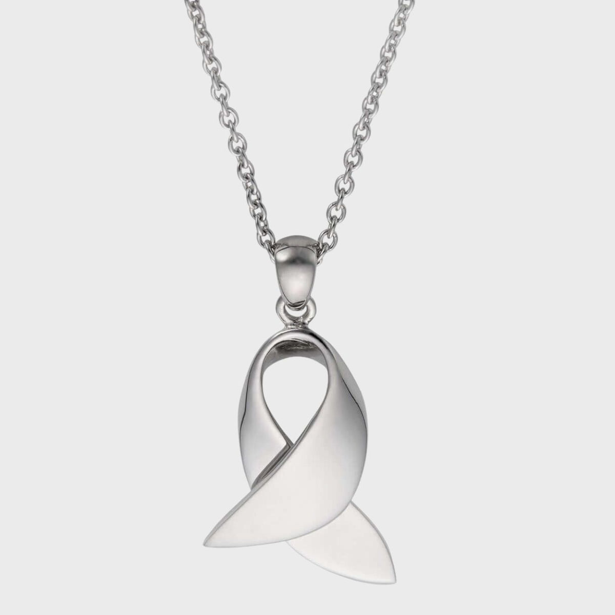 Silver Wave Necklace