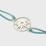 Adjustable Sun Mandala Friendship Cord Bracelet